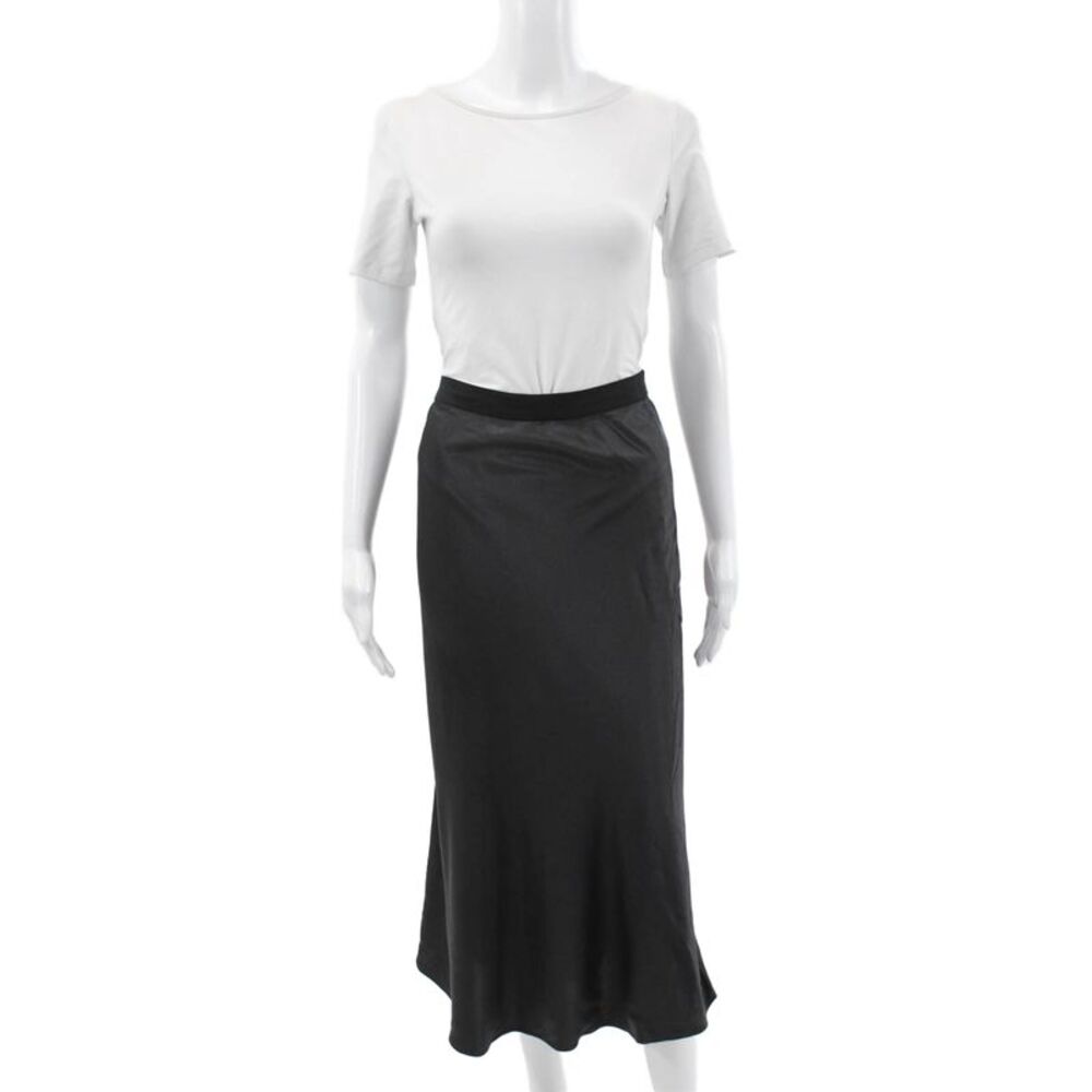 Rails Womens Black Straight Pencil Midi Skirt Size L